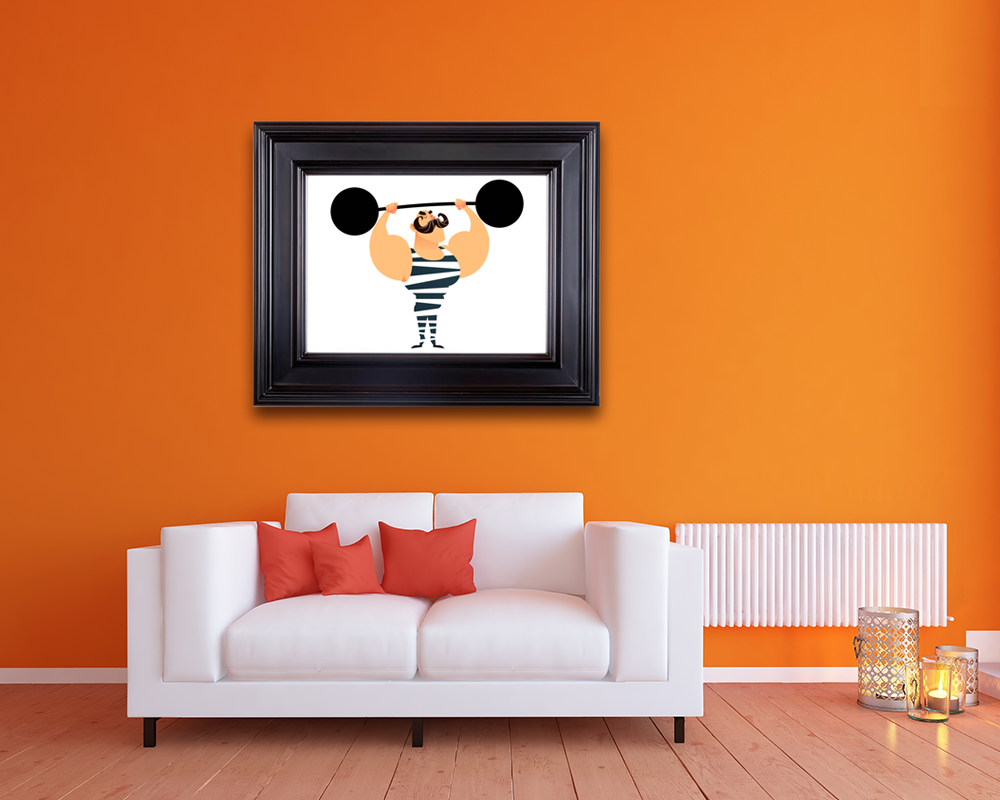 How to hang a heavy picture in drywall